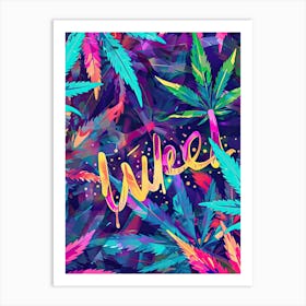 Cannabis in Color Art Print