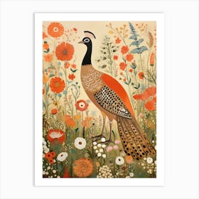 Pheasant 1 Detailed Bird Painting Art Print