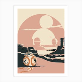Star Wars Bb-8 1 Art Print