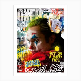 Joker by Quexo Art Print