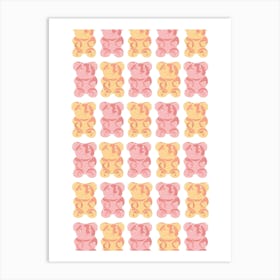 Gummy Bears Art Print