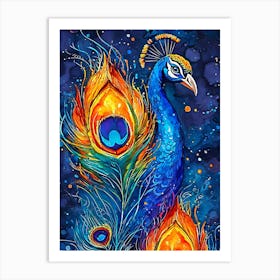 Peacock 1 Art Print