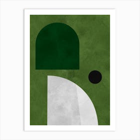 Contemporary forms 11 Art Print