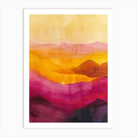 Sunset 17 Art Print