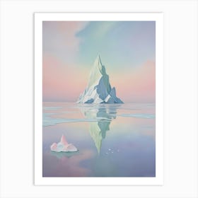 Iceberg Magic Art Print