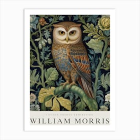 William Morris Owl Art Print