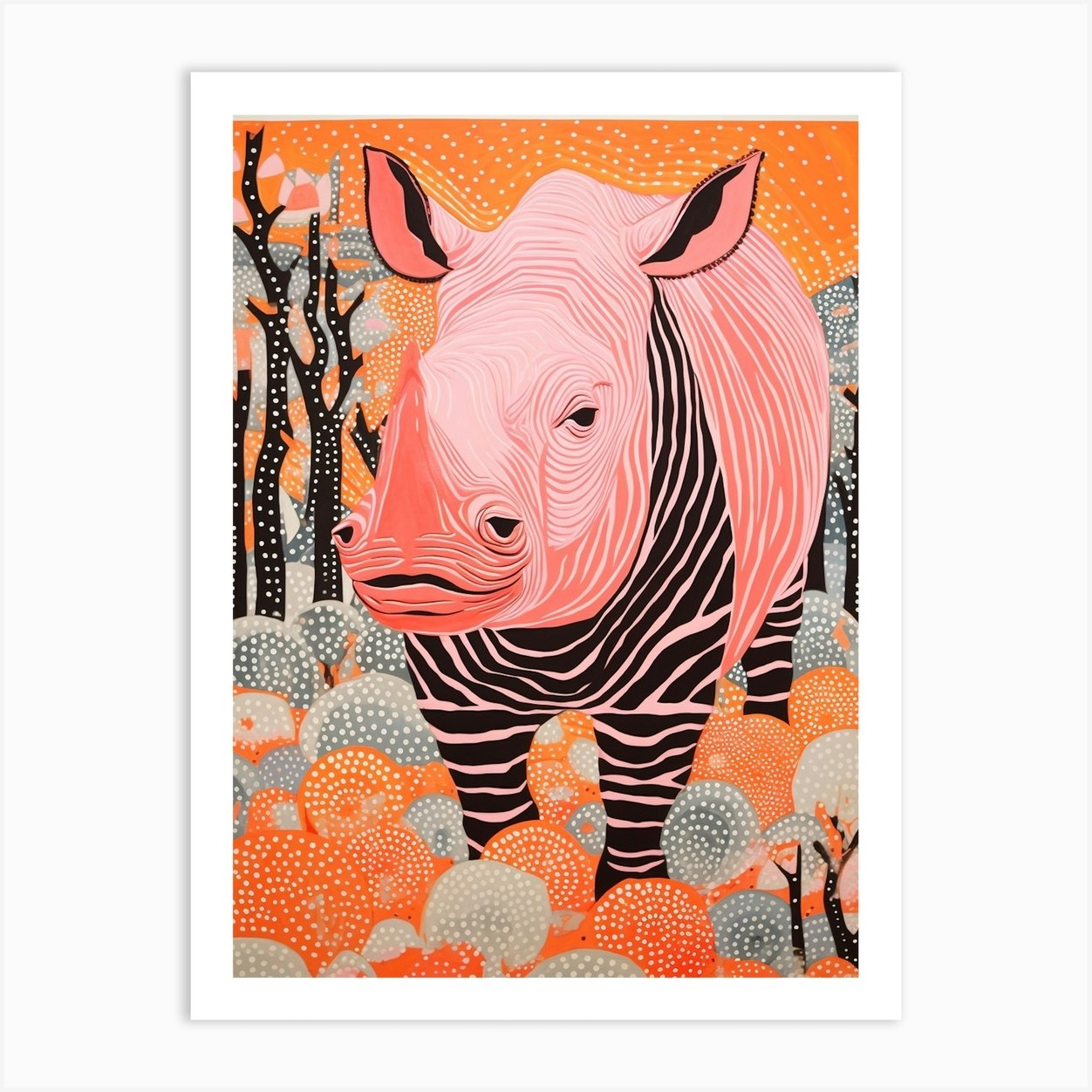 Ink: Polka in Rhino Ink: Polka in Rhino