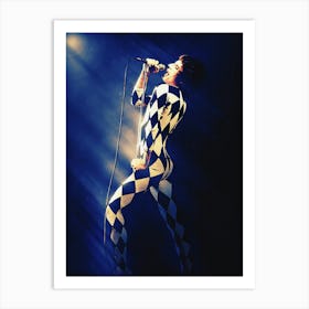 Superstars Of Freddie Mercury Flamboyant Style Art Print