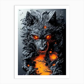 Wolf Art Print