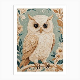 Wise Owl Art Print