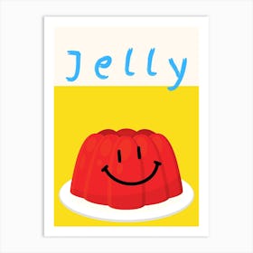 Jelly Yellow Art Print