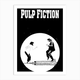 Pulp Fiction movie 2 Art Print