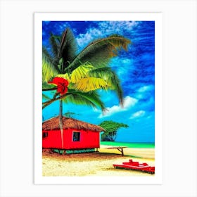 Marajo Island Brazil Pop Art Photography Tropical Destination Art Print