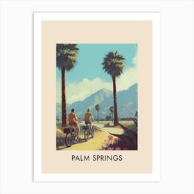 Palm Springs, Usa 1 Vintage Travel Poster Art Print