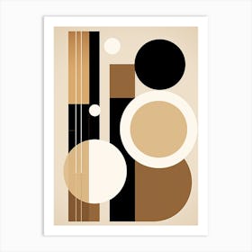 Abstract Bauhaus 67 Art Print