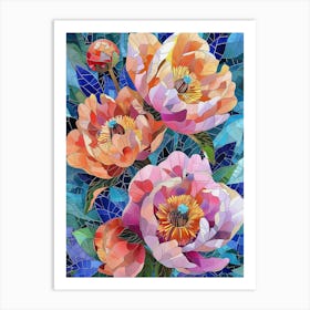 Peonies 3 Art Print