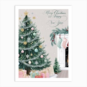 Christmas Tree 20 Art Print