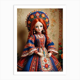 Russian Doll 4 Art Print