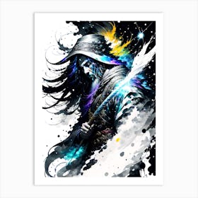 Samurai Warrior 1 Art Print