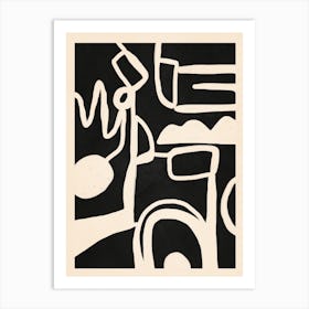 Abstract Line 12 Art Print