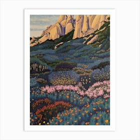 California Wildflowers Art Print