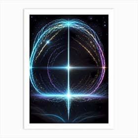 Abstract Space Art Art Print