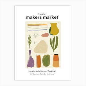 Frankfurt Handmade Haven Festival 1 Art Print