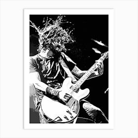 Dave Grohl Foo Fighters 15 Art Print