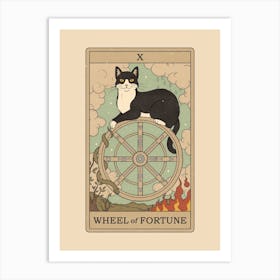 Wheel Of Fortune  Redesign Art Print