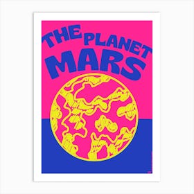 The Planet Mars Art Print