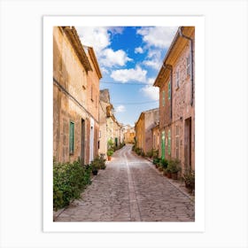 Petra Mallorca birthplace of St Junipero Serra who founded San Diego and San Francisco Art Print