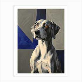 Weimaraner Art Print