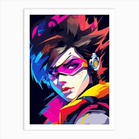 Overwatch Character 1 Art Print