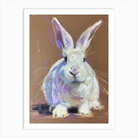 Pastel Rabbit 2 Art Print