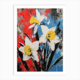 Daffodils, Pop Art Art Print