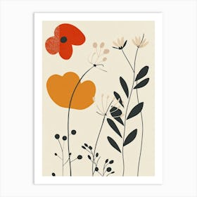 Poppies Canvas Print 22 Art Print