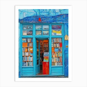 Reykjavik Book Nook Bookshop 4 Art Print