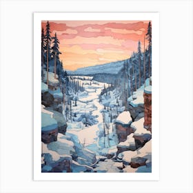 Oulanka National Park Finland 3 Art Print