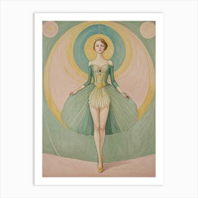 Pastel Dancer Art Print