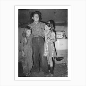 Untitled Photo, Possibly Related To Daughter Of Migrant In Tent Home Near Harlingen, Texas (See 32108 D) Art Print