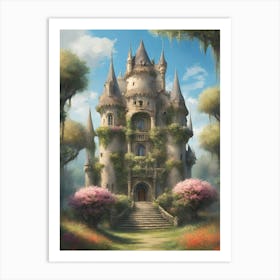 Fairytale Castle 2 Art Print