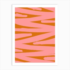 Zebra Stripes Art Print