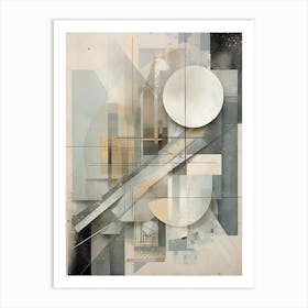 Geometric Abstraction Illustration 24 Art Print