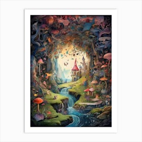 Fairytale Forest 5 Art Print