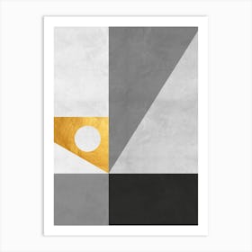 Modern geometric art 6 Art Print