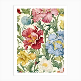 Floral Pattern 71 Art Print