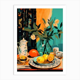 Oranges And Lemons Art Print