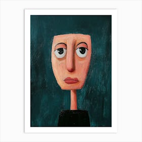 Portrait Of A Woman Art Print