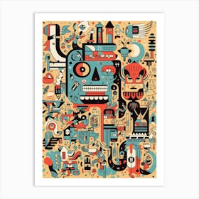 Doodle Art Art Print