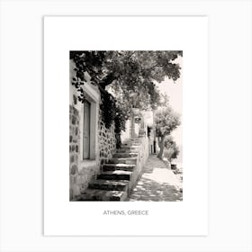 Poster Of Bodrum, Turkey, Photography In Black And White 8 Art Print